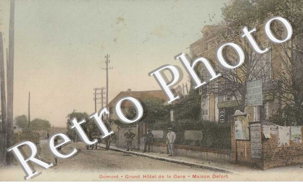 Grand hotel de la gare - Maison Delort (couleur)
