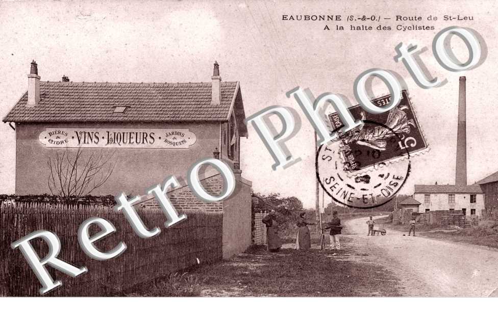 Route de Saint Leu - "A la halte des cyclistes"