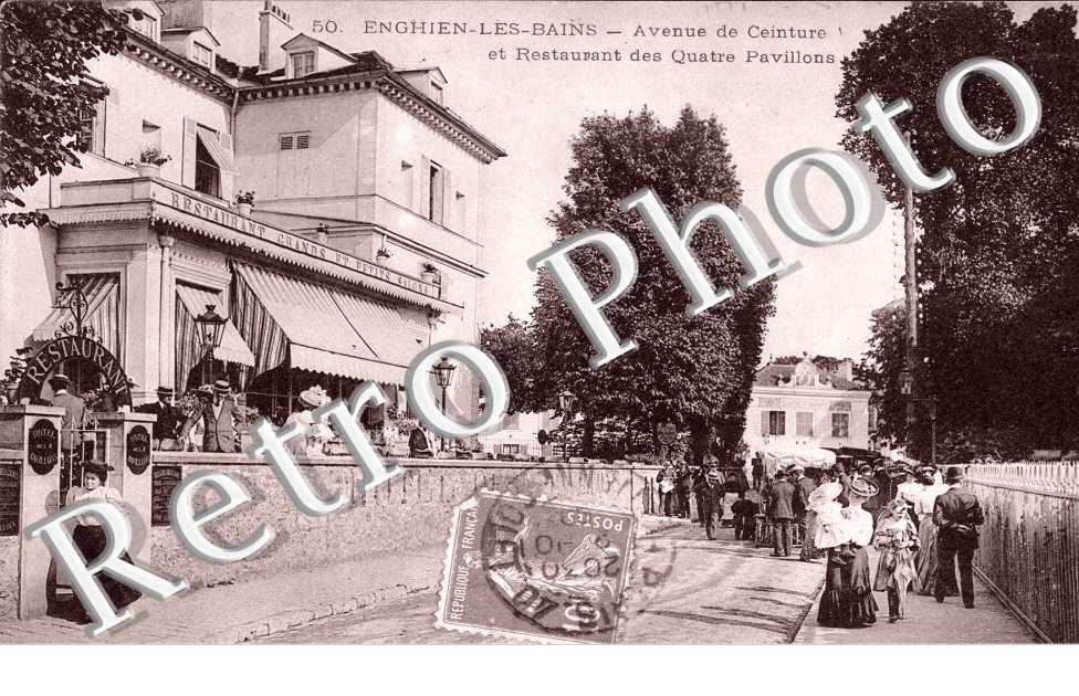 Avenue de Ceinture et Restaurant des Quatre Pavillons