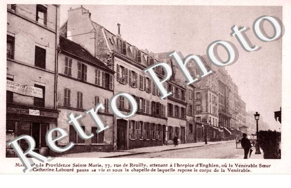 Maison de la Providence Sainte Marie  7 rue de Reuilly