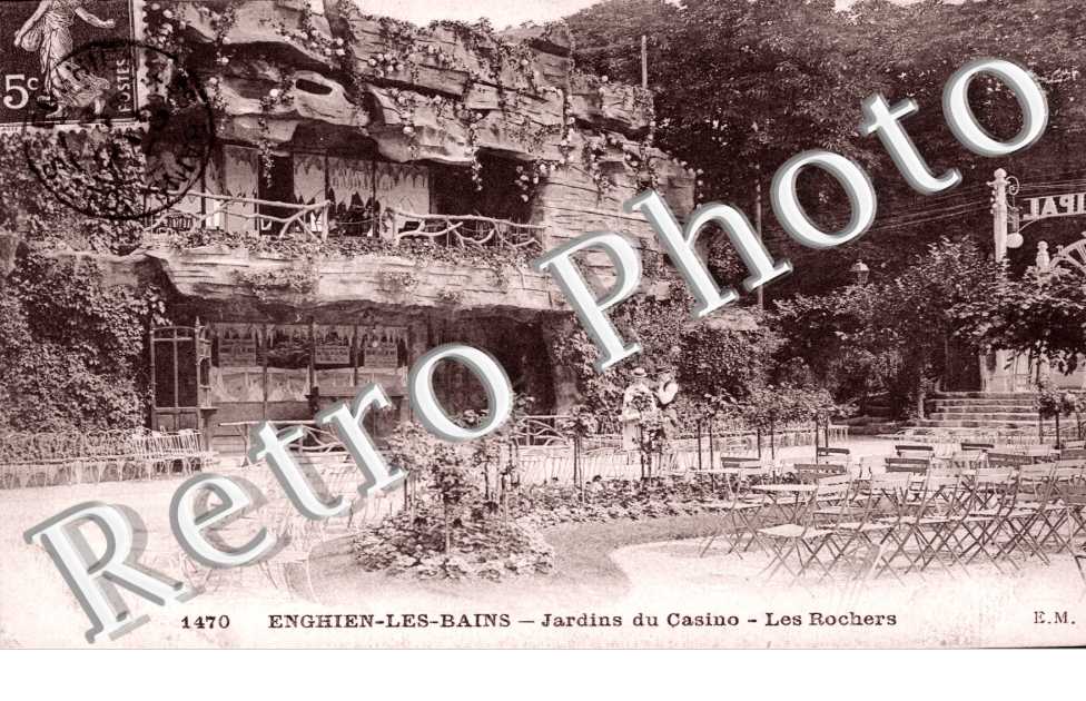 Jardins du Casino, les Rochers