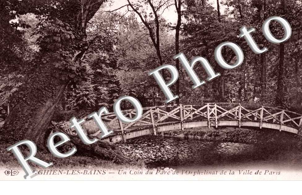 Un Coin du Parc de l'Orphelinat de la Ville de Paris