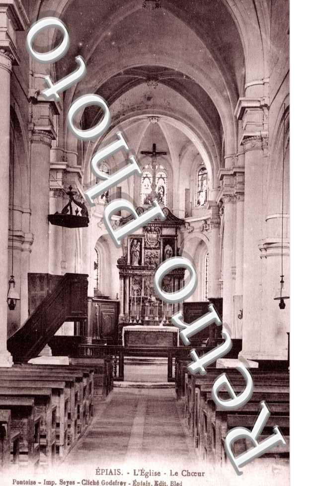 Epiais, l'eglise, le choeur
