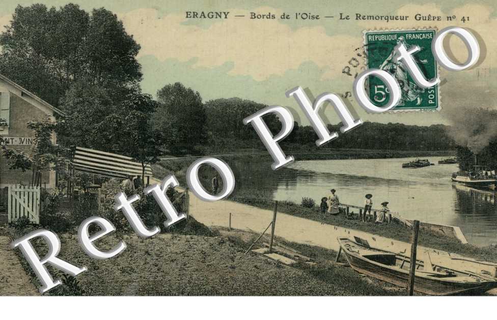 Bords de l'Oise, le Remorqueur Guepe n°41