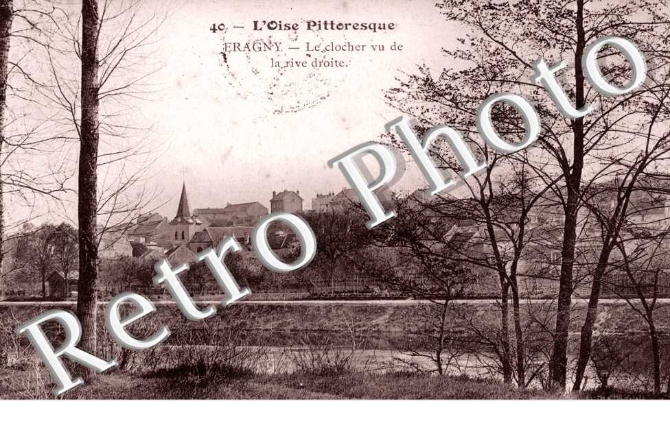 Le Clocher vu de la Rive droite