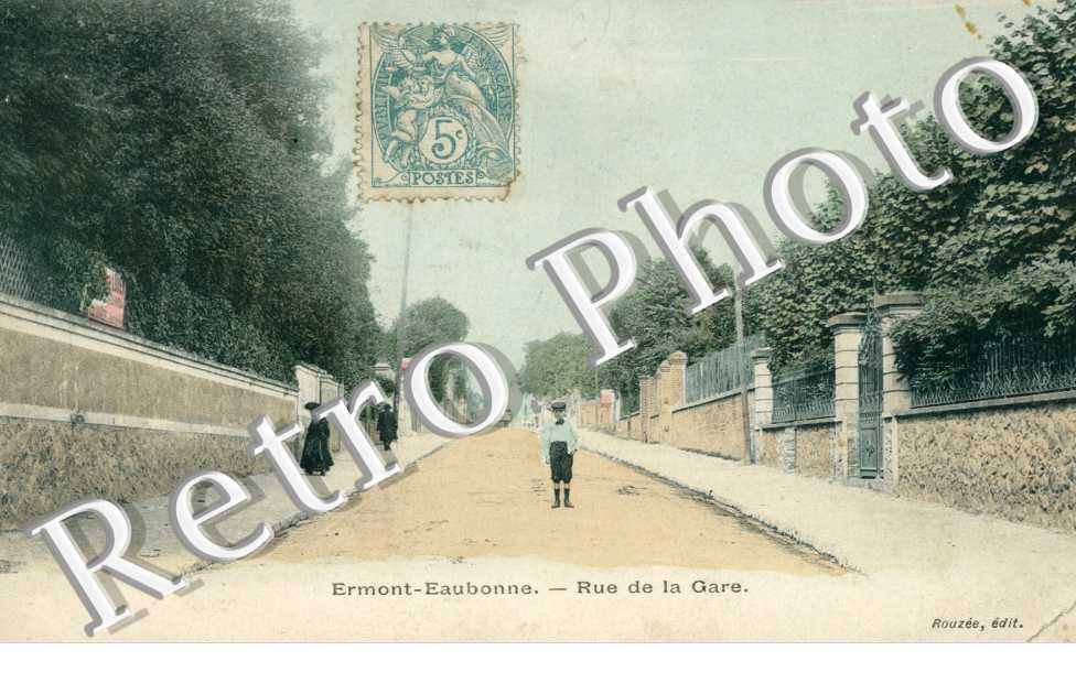 Eaubonne. Rue de la Gare