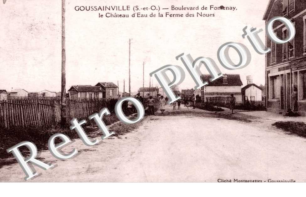 Boulevard de Fontenay, le Chateau d'Eau de la Ferme des Noues