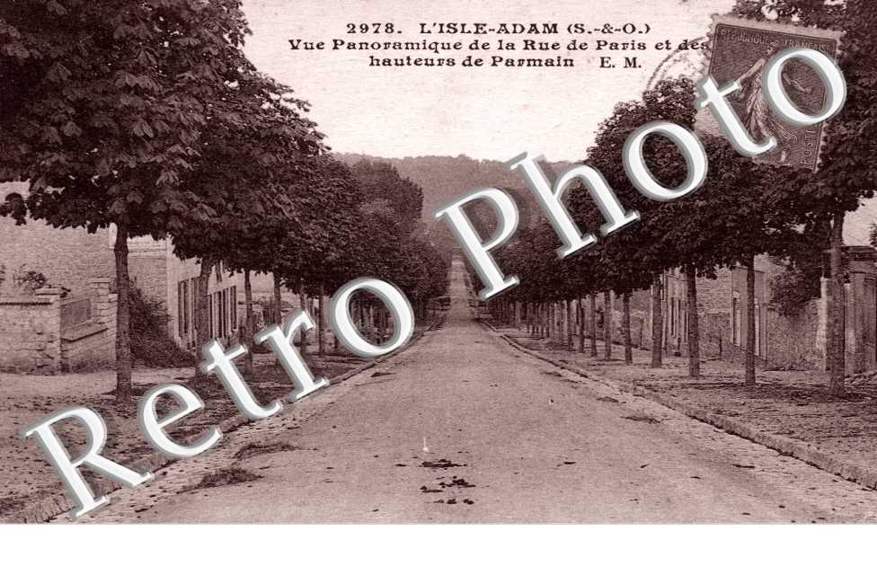 Vue Panoramique de la Rue de Paris