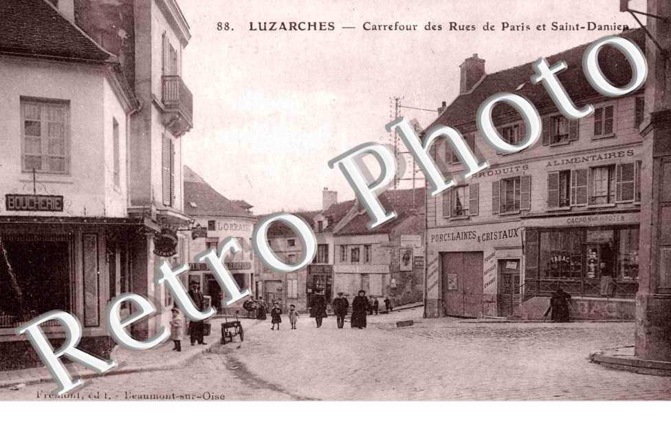 Carrefour des Rues de Paris et Saint Damien