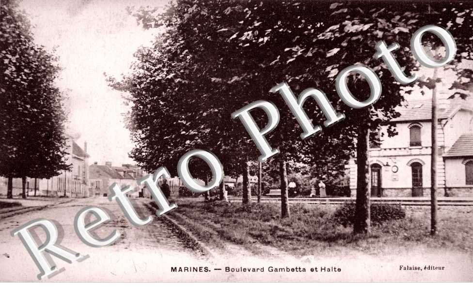 Boulevard Gambetta et Halte