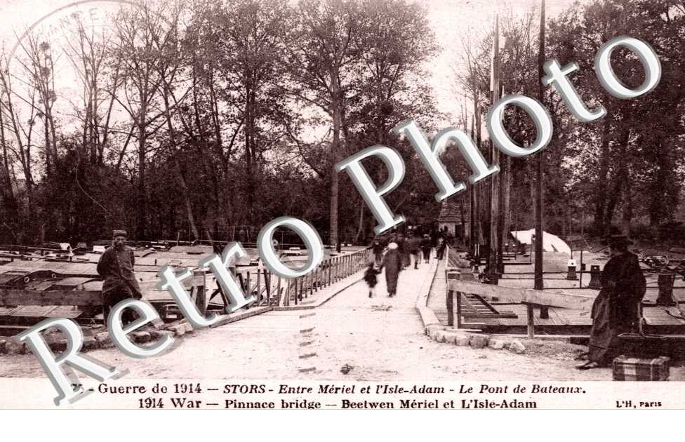 Isle Adam Stors, Pont de Bateaux