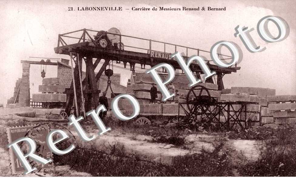 Labonneville, Carriere de Messieurs Renaud et Bernard