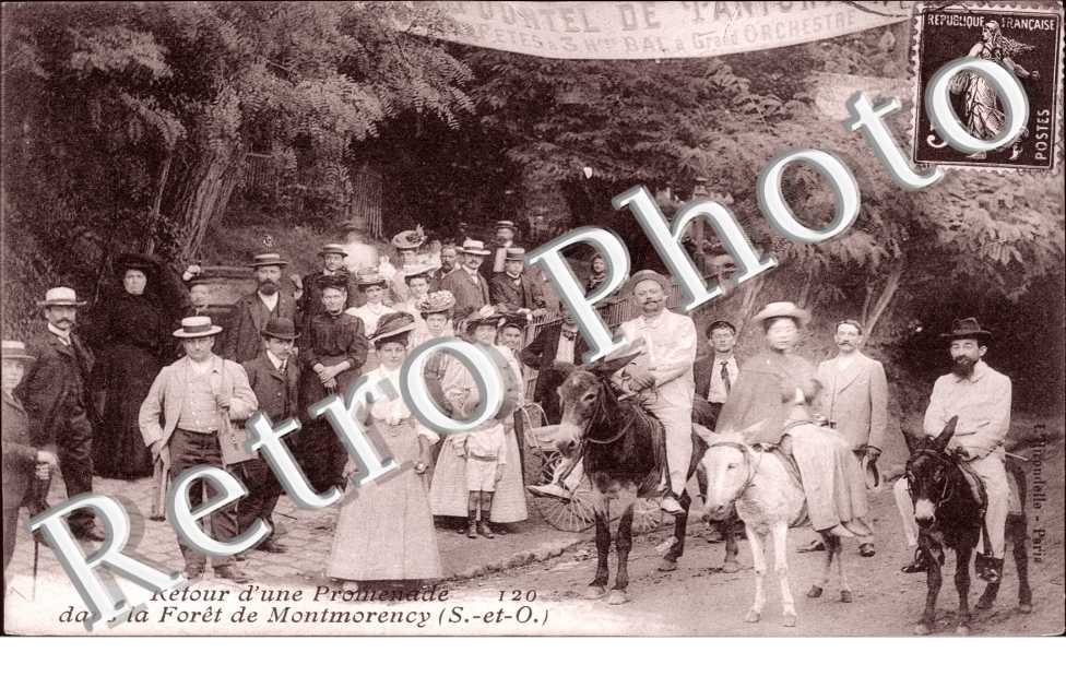 Retour d'une promenade dans la foret de Montmorency