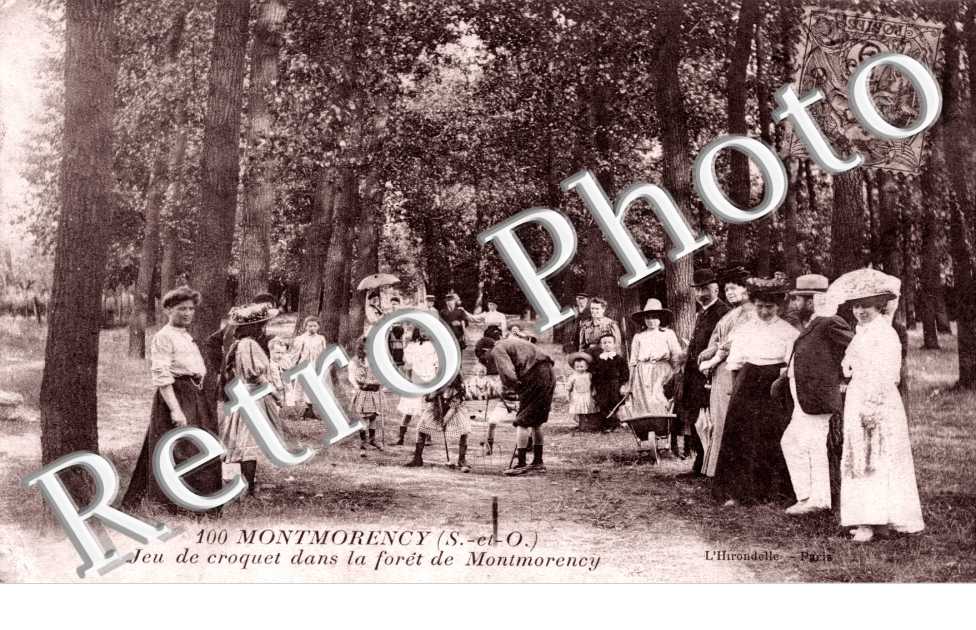Jeu de Croquet dans la Foret