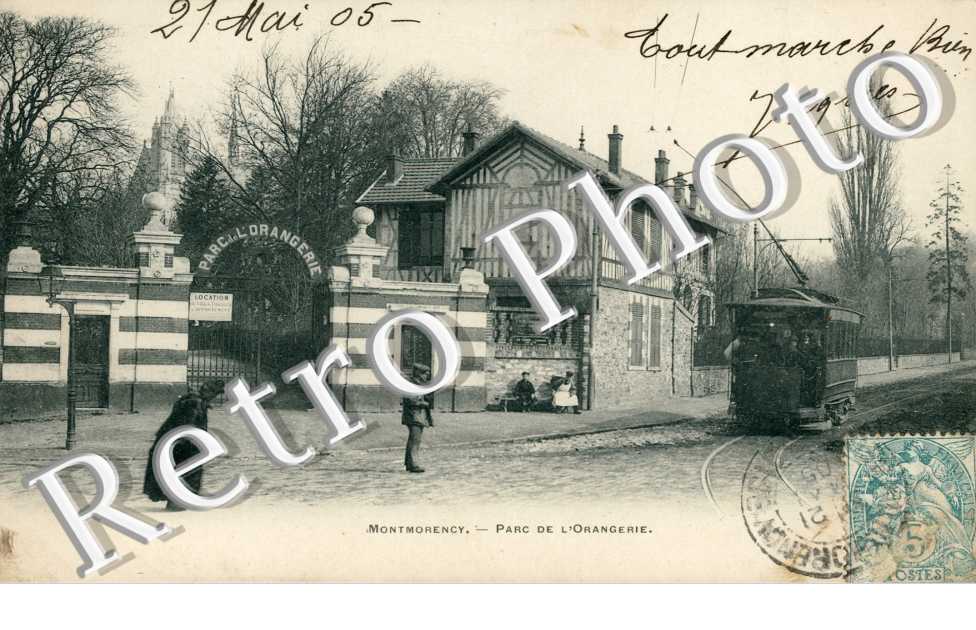 Parc de l'orangerie - tramway