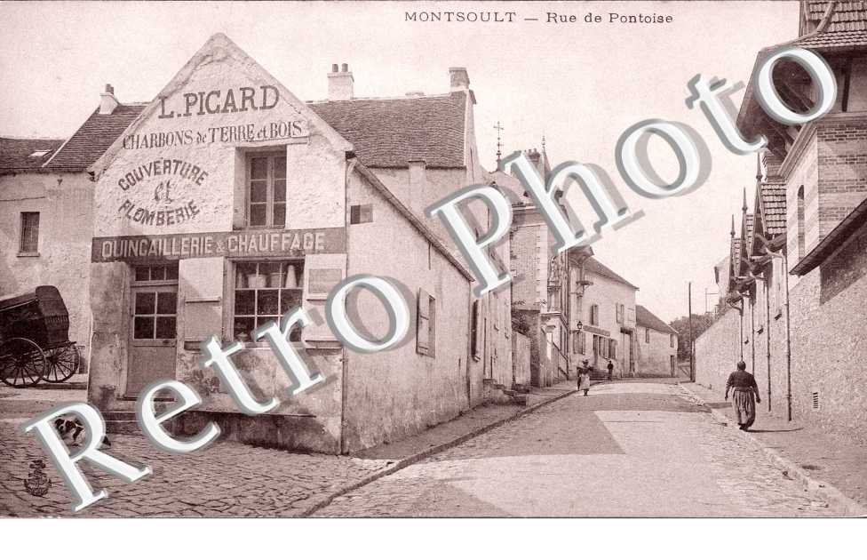 Rue de Pontoise - Quincaillerie et chauffage L- Picard