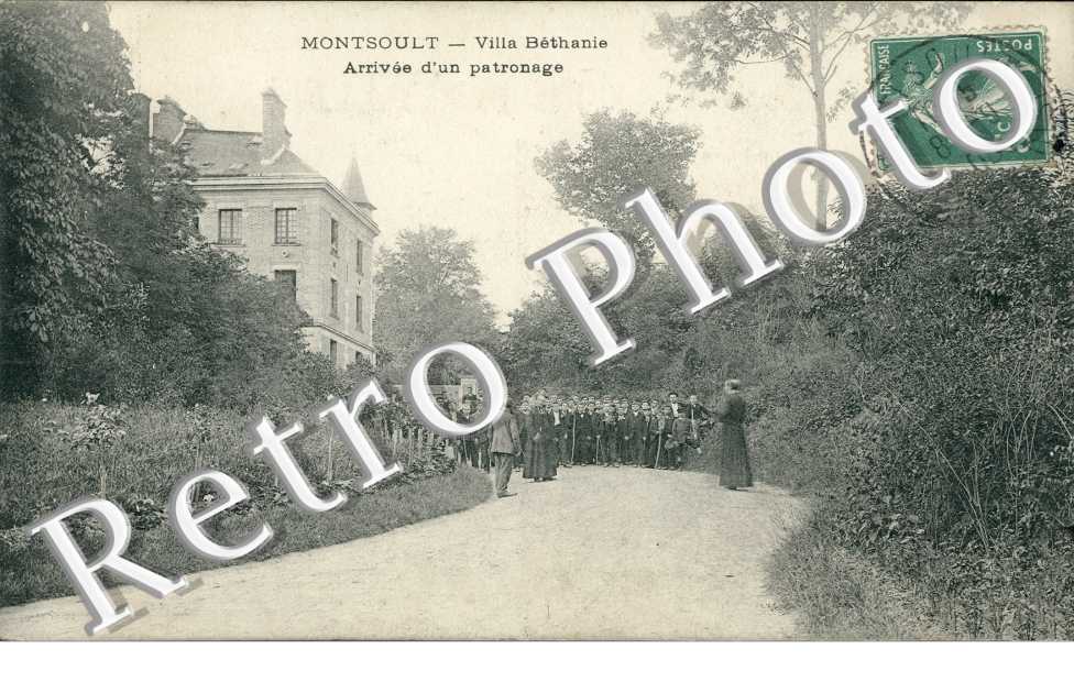 Villa Bethanie, Arrivee d'un patronage