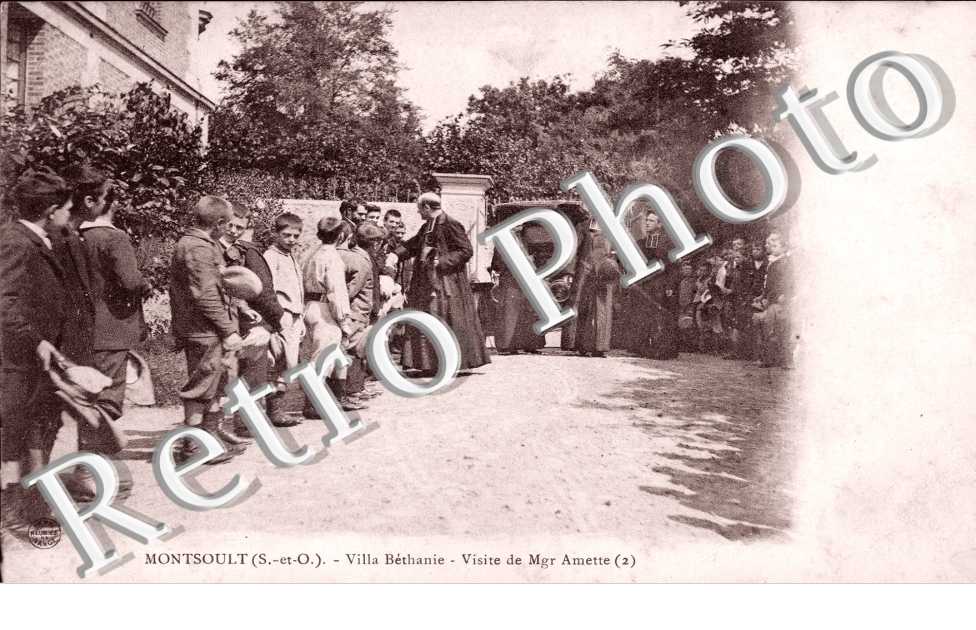 Villa Bethanie, Visite de Mgr Amette