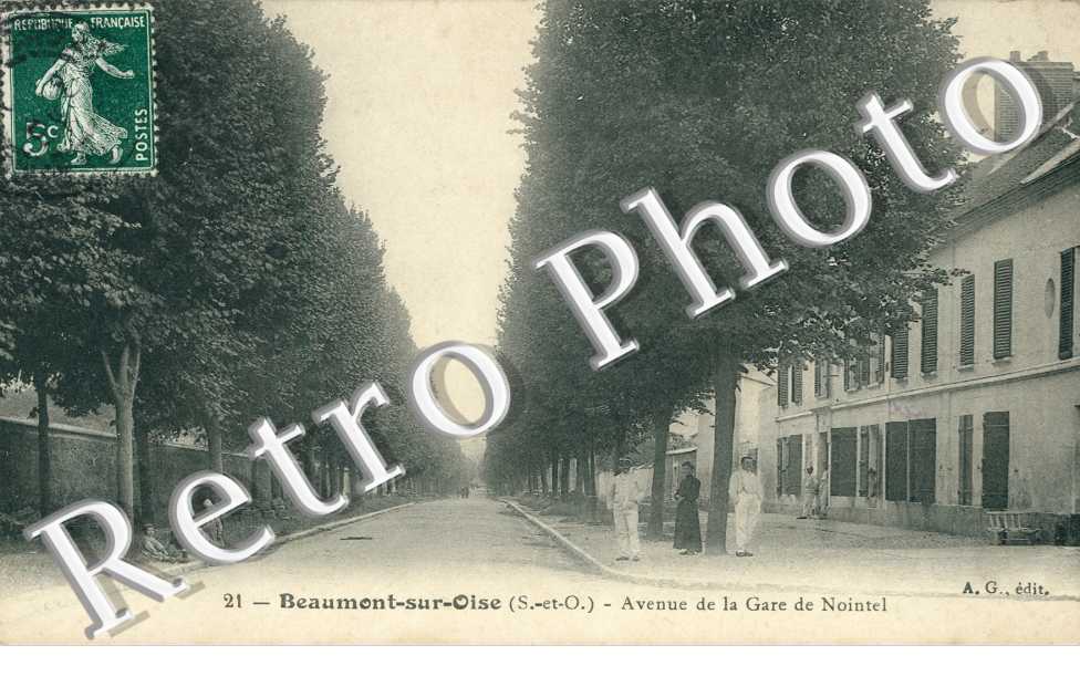 Beaumont sur Oise, Avenue de la Gare de Nointel