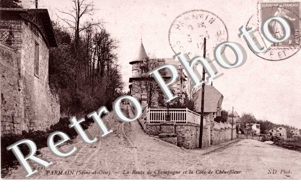 Route de Champagne et la Cote de Chenefleur