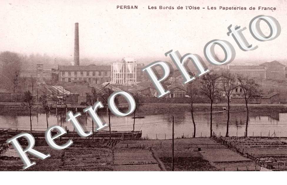 Les Bords de l'Oise, les Papeteries de France
