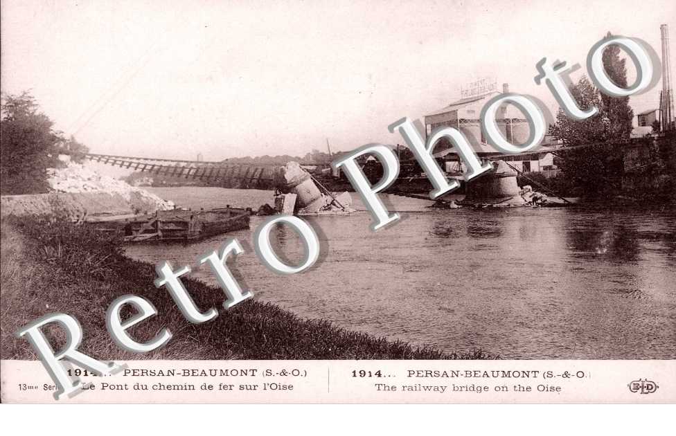 Le Pont du Chemin de Fer sur l'Oise