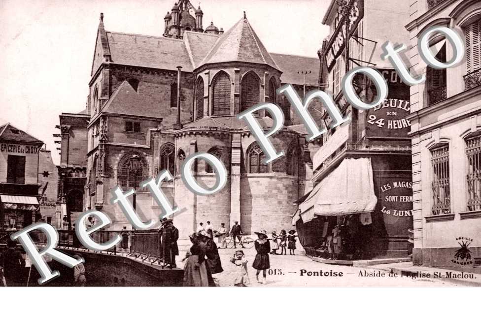 Abside de l'Eglise St Maclou