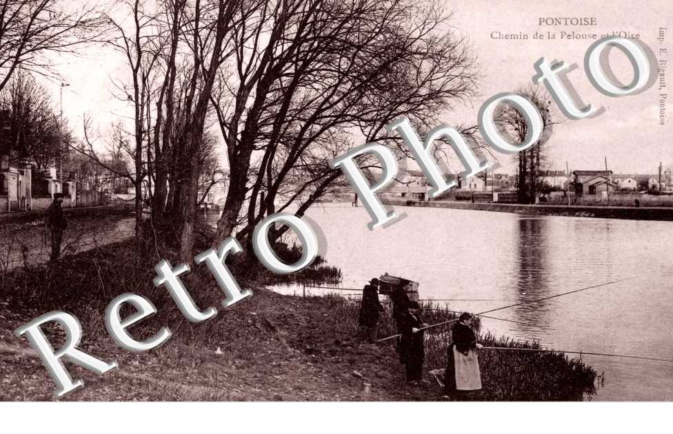 Chemin de la Pelouse et l'Oise