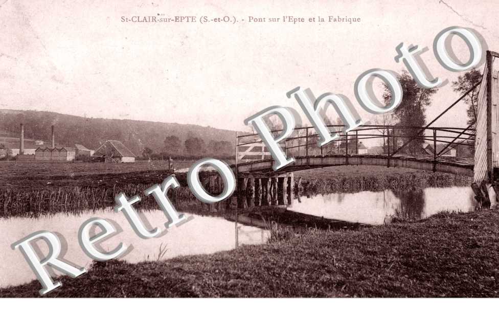 Pont sur l'Epte et la Fabrique