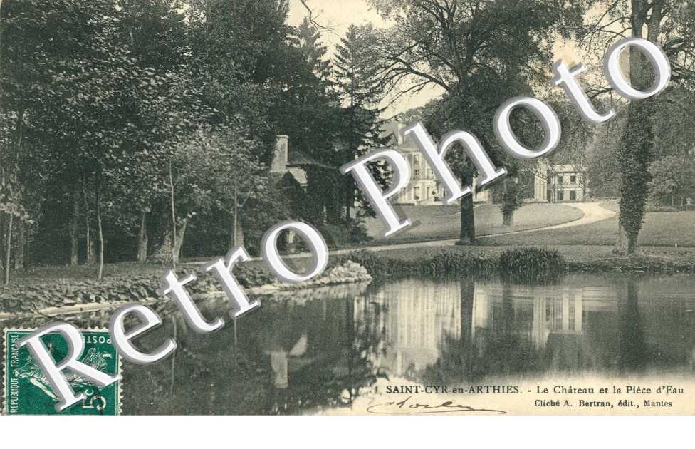 Le Chateau et la Piece d'eau
