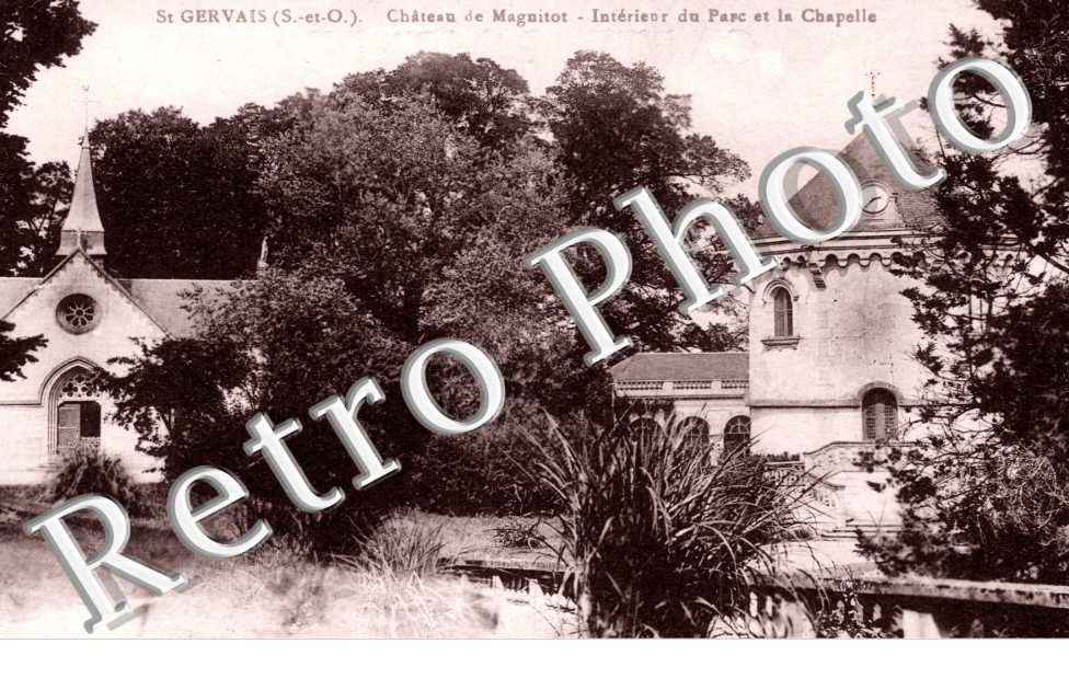 Le Chateau de Magnitot, Interieur du Parc et la Chapelle