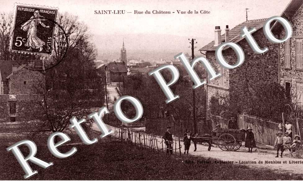 Rue du Chateau, Vue de la Cote