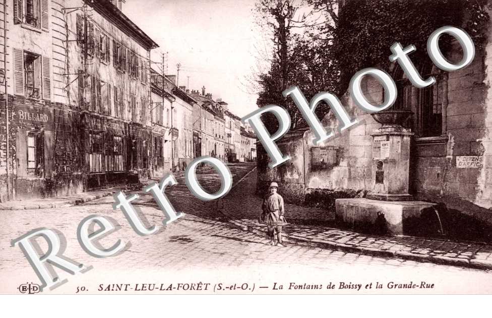 La Fontaine de Boissy et la Grande Rue