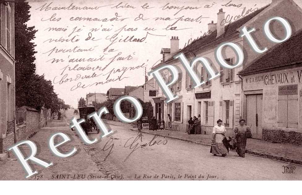 La Rue de Paris, le Point du Jour