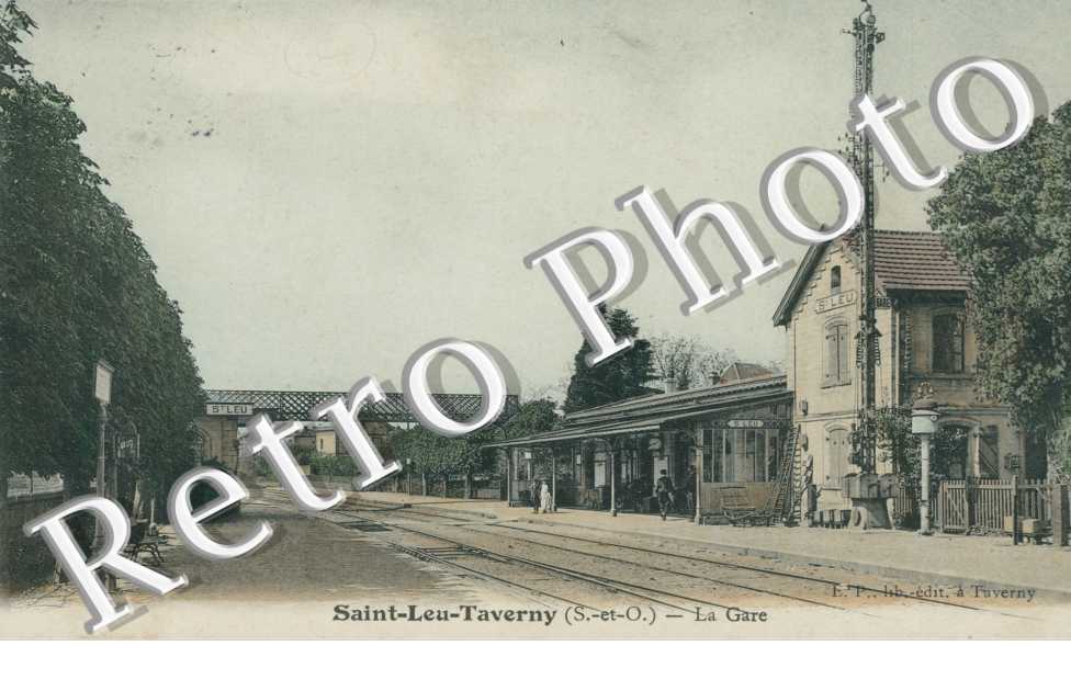 Saint-Leu-Taverny La gare