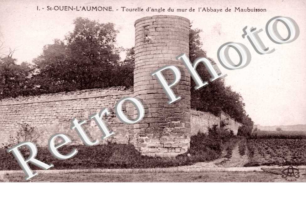 Tourelle d'angle du Mur de l'Abbaye de Maubuisson