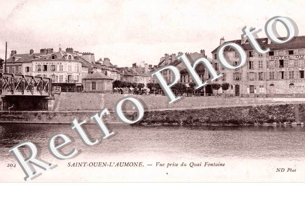 Vue prise du Quai Fontaine