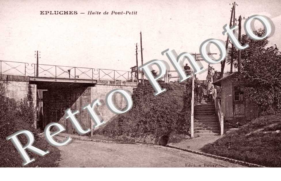 EPLUCHES  Halte de Pont-Petit
