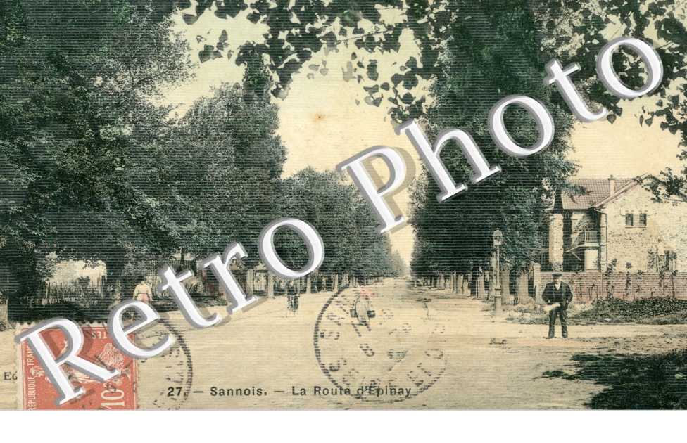 la route d'epinay (carte toilee)