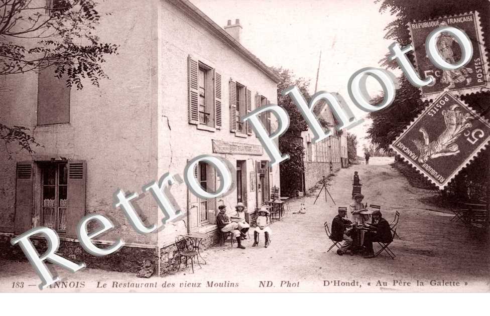 Le Restaurant des vieux Moulins, Au Pere La Galette
