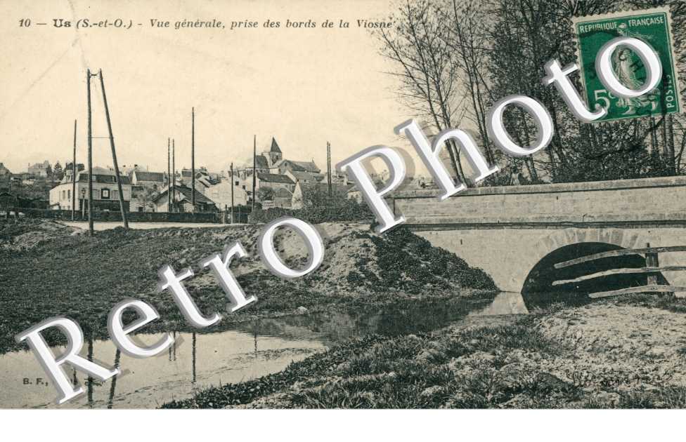 Vue generale, prise des bords de la Viosne