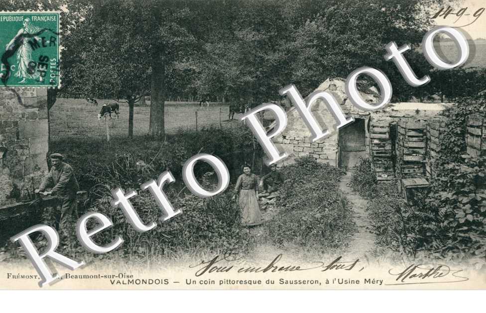 Un Coin de Sausseron a l'Usine Mery