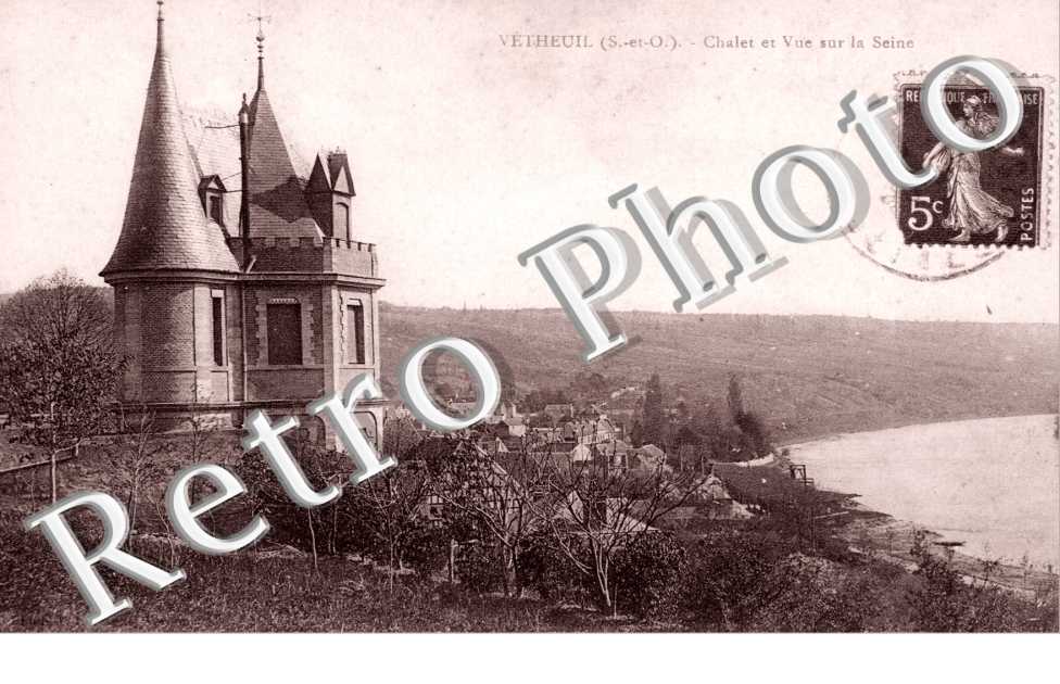 Chalet et Vue sur la Seine
