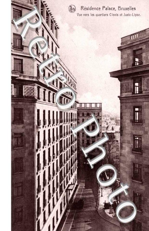 Residence Palace - vue vers les quartiers Clovis et Juste-Lipse