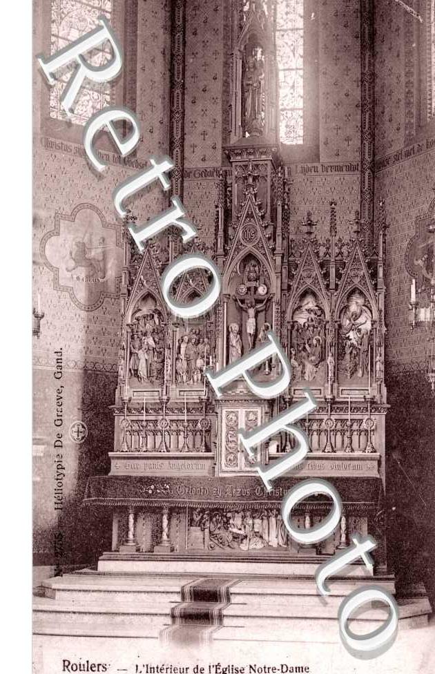 Interieur de l'eglise Notre Dame