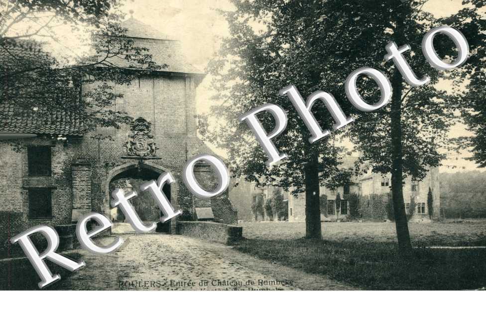 entree du Chateau de Rumbeke