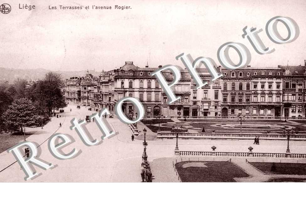 Les Terrasses et l'Avenue Rogier