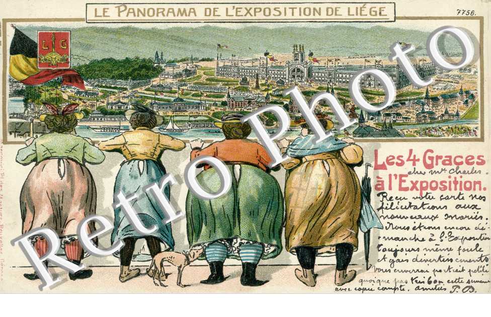 Les 4 Graces a l'Exposition