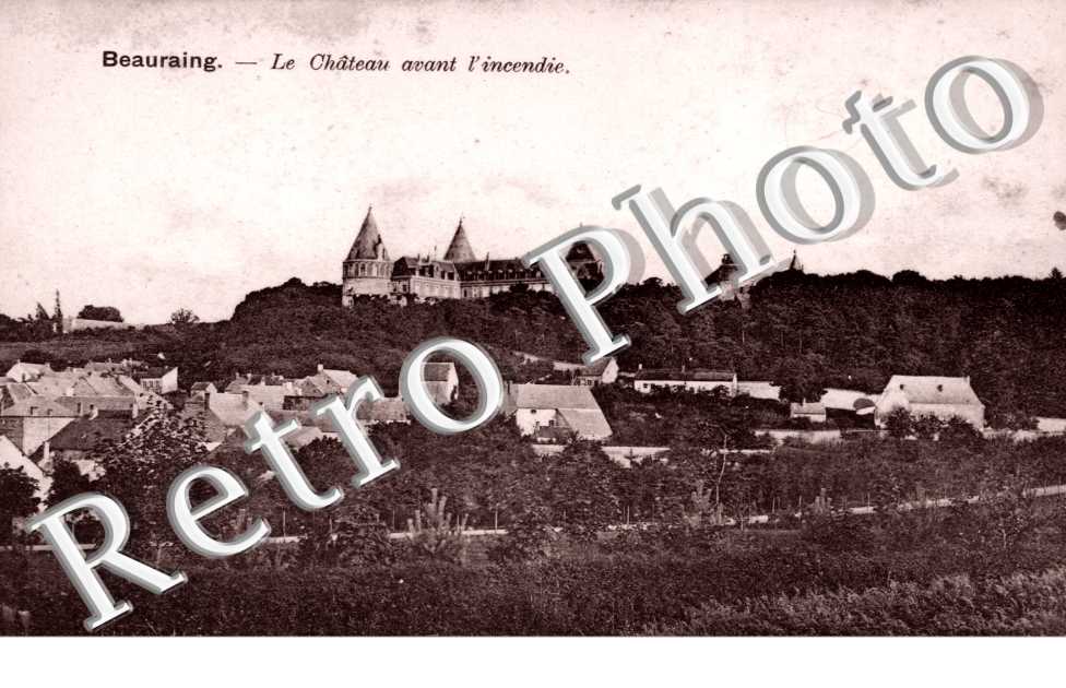 Le Chateau avant l'Incendie