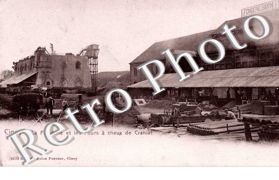 La fonderie et les fours a chaux de Crahiat